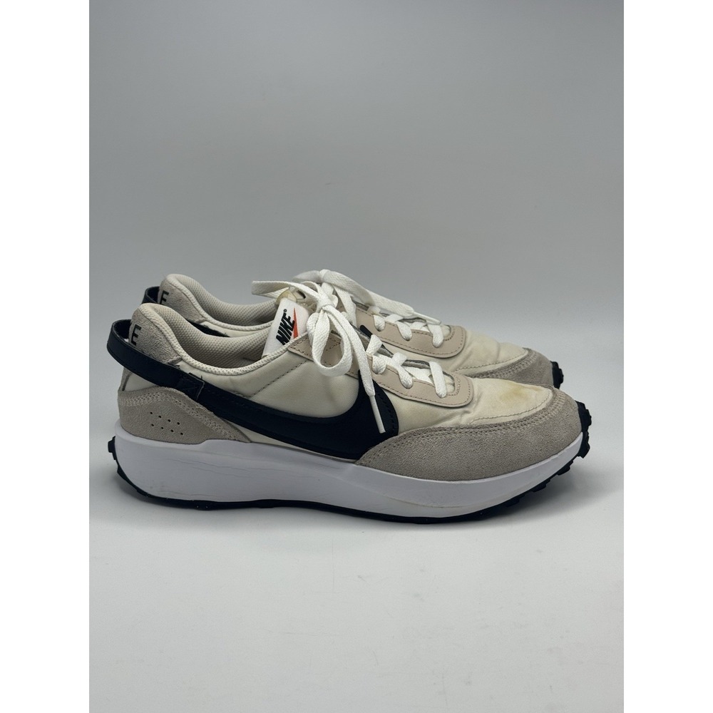 Nike Women's Waffle Debut Size 9 Sanddrift White/Black DH9523-102